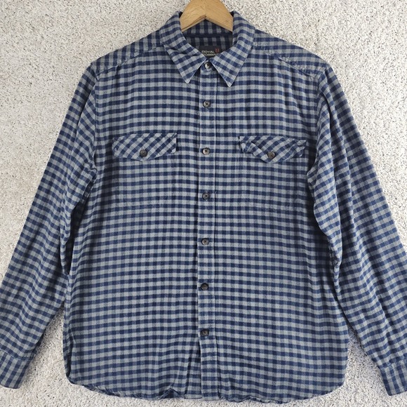 Royal Robbins Other - Royal Robbins Check Plaid Shirt Mens Large Long Sleeve Regular Fit 100% Cotton